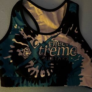 cheer extreme sports bra